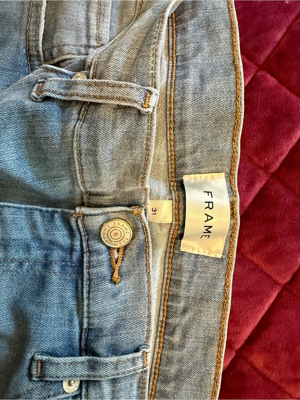Frame Flare Released Hem Jeans - Picture 5 of 8